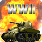 WW2 Battle Simulator v 1.0.7 APK + Hack MOD (Money)