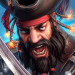 Pirate Tales: Battle for Treasure v 1.51 Hack MOD APK (God mode / dmg / def up to 10x / always win)