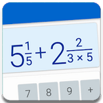Fraction calculator free: easy solve math problems 2.6 APK
