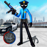 Police Stickman Rope Hero Gangstar Crime Mafia v 1.0 hack mod apk (Coin / Gem)