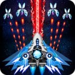 Space shooter Galaxy attack Galaxy shooter v 1.489 Hack mod apk (Infinite Diamonds / Cards / Medal)