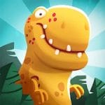 Dino Bash Dinosaurs v Cavemen Tower Defense Wars v 1.3.14 Hack mod apk  (Lots Of Coins & More)