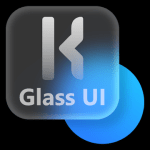 GlassUi KWGT 1.4.0 Mod APK Sap
