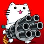 Cat shoot war offline games v 37 Hack mod apk (Unlimited Money)