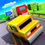 Blocky Highway Traffic Racing v 1.2.4 Hack mod apk (Unlimited Money)