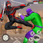 Ninja Superhero Fighting Game v 7.2.4 Hack mod apk (The enemy will not attack)