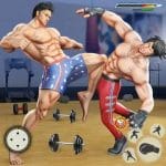 Bodybuilder GYM Fighting Game v 1.11.5 Hack mod apk (A lot of gold coins)